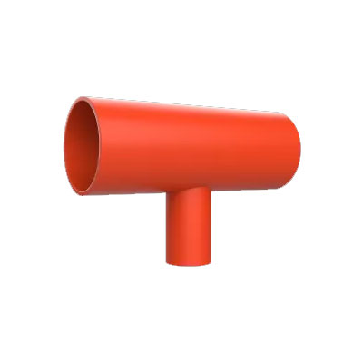 GRUVLOK FIG 7061P Plain End Painted Reducing Tee