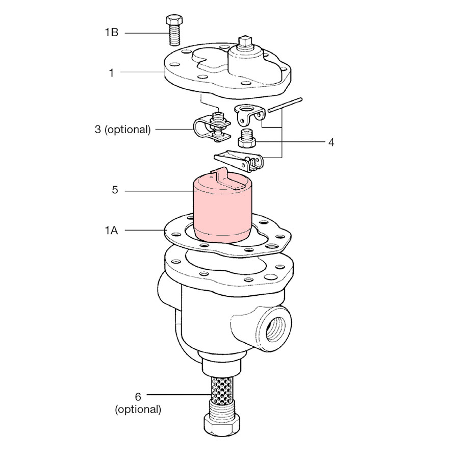 Spirax Sarco B Series Bucket