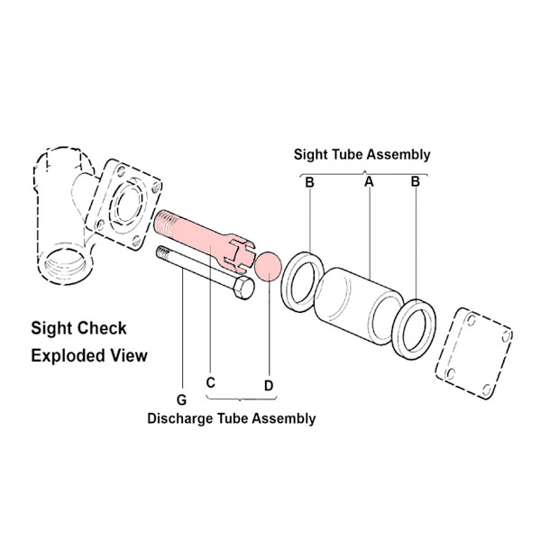 Spirax Sarco SG / SGD Discharge Tube Assembly