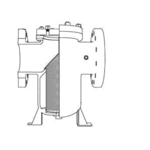Spirax Sarco 700 Series Basket Strainer Illustration