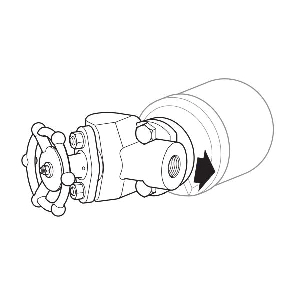 Spirax Sarco UFT32-21 F&amp;T Steam Trap Drawing