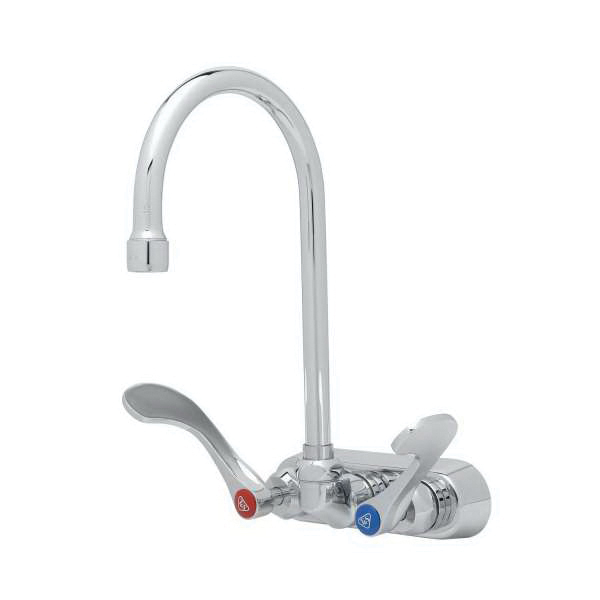 T & S B-1146-04-CR Workboard Mixing Faucet