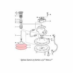 Spirax Sarco Spare Parts Diaphragm