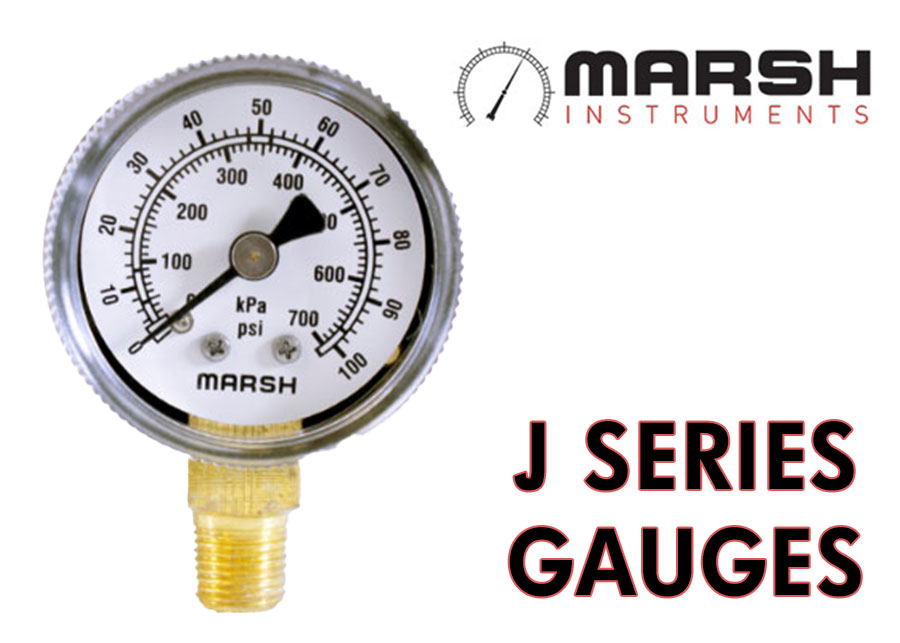 Go to brand page Marsh J Series General Service Pressure Gauges