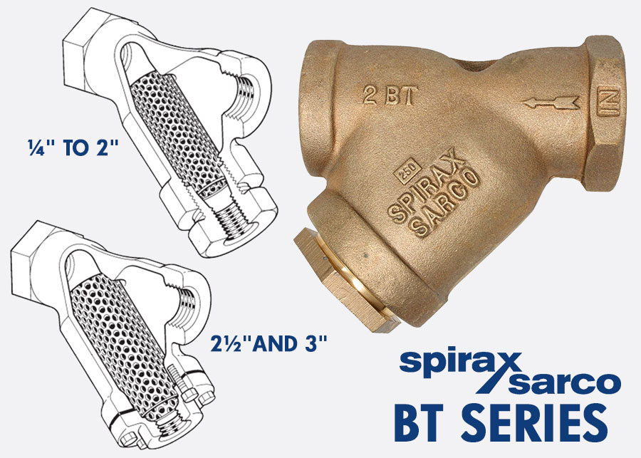 Go to brand page Spirax Sarco BT Series Y-Strainers