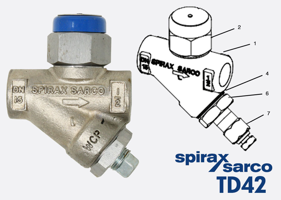 Go to brand page Spirax Sarco TD42 Thermodynamic Steam Traps